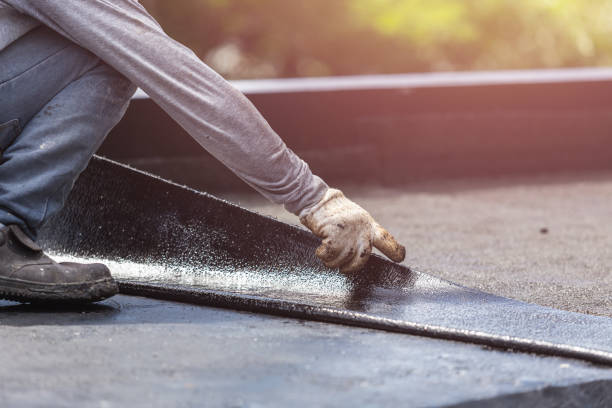 Professional Basement Waterproofing technician working in Morrison, TN
